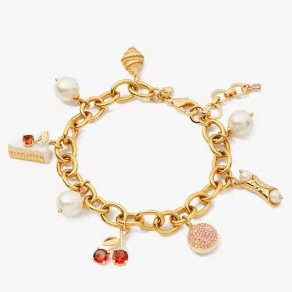 kate spade Jewelry - 🔹️Kate Spade 🔹️Pastry Shop Charm Bracelet